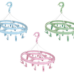 Mini Varal Oval Sortido 24 Prendedores 6094 Mor UN