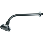 Chuveiro Preto/Cromado com Braço de 35Cm Astra UN