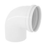 Joelho 90° para Esgoto 100mm Branco Tigre UN
