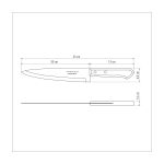 Faca Inox 8'' Dynamic Cabo de Madeira 22902/108 Tramontina UN