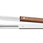 Pegador para Carne 37cm em Inox e Cabo de Madeira Tramontina UN