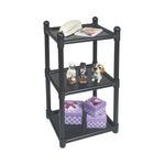 ESTANTE MODULAR 3 PRATEL QD PT KIT-D UN