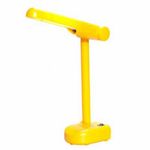 Luminária de Mesa Pelicano Amarela Decorlux UN