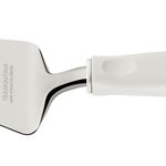 Espátula para Pizza Utilitá Inox com Cabo de Polipropileno Branco Tramontina UN
