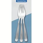 Conjunto de Garfos para Sobremesa 3 Peças em Aço Inox Tramontina JG