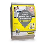 Rejunte Porcelanato 5kg Preto Grafite Quartzolit UN
