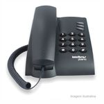 Telefone Pleno Preto Sem Chave Intelbras UN