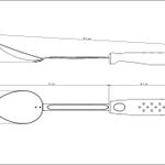 Colher para Servir Utilitá Branca em Inox com Cabo de Polipropileno Tramontina UN