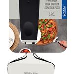 Espátula para Pizza Utilitá Preta em Inox com Cabo de Polipropileno Tramontina UN