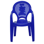 Poltrona Infantil Catty Azul com Estampa Tramontina UN