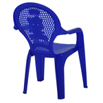 Poltrona Infantil Catty Azul com Estampa Tramontina UN