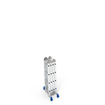 Escada Multifuncional 4X4 16 Degraus 5222 Mor UN