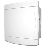 Quadro Distribuição Embutir 3/4 Disjuntor Porta Branca Sem Barramento Tigre UN