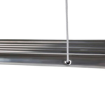 Varal de Teto em Alumínio 90Cm 6033 Mor UN