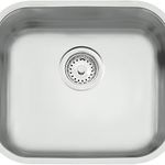 Cuba Inox Acetinado 40X34x17cm com Válvula Tramontina UN