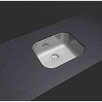 Cuba Inox Acetinado 40X34x17cm com Válvula Tramontina UN