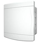 Quadro de Distribuição de Embutir 18/24 Disjuntores Porta Branca Sem Barramento Tigre UN