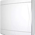 Quadro Distribuição Sobrepor 3/4 Disjuntores Porta Branca Sem Barramento Tigre UN