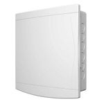 Quadro Distribuição Embutir 12/16 Disjuntores Porta Branca com Barramento Tigre UN