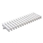 Grelha para Piso Articulada 13X50cm Branca Pedestre Tigre UN