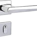 Fechadura 454L Inox Roseta Inl Externa La Fonte UN