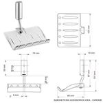 Kit de Acessórios Idea 5 Peças Docol KI