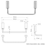Kit de Acessórios Idea 5 Peças Docol KI