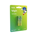 Pilha Alcalina AAA com 2 Unidades Elgin CTL