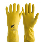 Luva Látex Amarelo Tamanho G Kalipso PAR