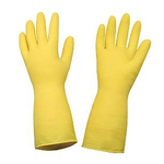 Luva Látex Amarelo Tamanho M Kalipso PAR