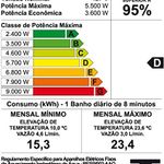 Ducha Smart Multitemperaturas 4T 6400W Corona Hydra UN
