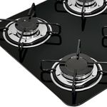 Fogão Cooktop Glass Preto 4 Bocas A Gás Tramontina UN