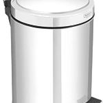Lixeira Aço Inox com Pedal 12L Tramontina UN