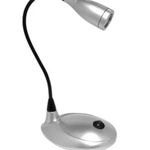 Luminária Mesa Versatti 15 Leds Prata G-Light UN