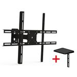 Suporte Articulado para Tv de 10 A 70 + Suporte para Conversor Sbrp430 Brasforma UN