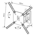 Suporte Articulado para Tv de 10 A 55 Sbrlb120 Brasforma UN