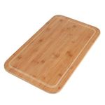 Conjunto Churrasco Bamboo Tábua Retangular 30X50cm Mor UN
