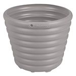Vaso Cachepô Mimmo 1,7L Cinza Tramontina UN