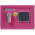 Mini Cofre Eletrônico Pink Yale UN