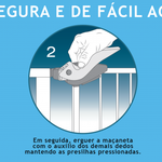 Grade para Porta 70Cm Utimil UN