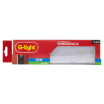 Luminária De Emergência 1,5W 7 Leds com Bateria de Lítio Bivolt G-Light UN