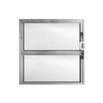 Vitrô Basculante 40x40cm Canelada Aluvid UN