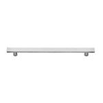 Puxador Reto 80Cm Inox Escovado Silvana UN
