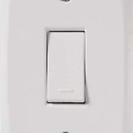 Conjunto Interruptor 4x2 Simples 10A Lux2 Branco Tramontina UN