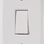 Conjunto Interruptor 4x2 Simples 10A Lux2 Branco Tramontina UN
