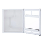 Armário Plástico Versátil com Perfil de Alumínio Branco Astra UN