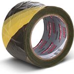 Fita Zebrada 70X200 Preta/Amarela Adere UN