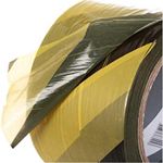 Fita Zebrada 70X200 Preta/Amarela Adere UN