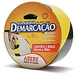 Fita Demarcação Solo 50X30 Preta/Amarela 856I/S Adere UN