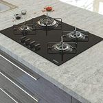 Fogão Cooktop Trapézio 4 Bocas A Gás Tramontina UN
